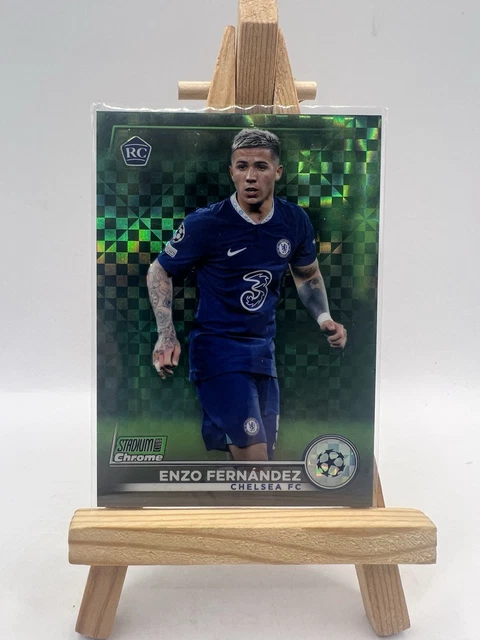 ENZO FERNANDEZ TOPPS 2022-23 UEFA Stadium Club Chrome Chelsea