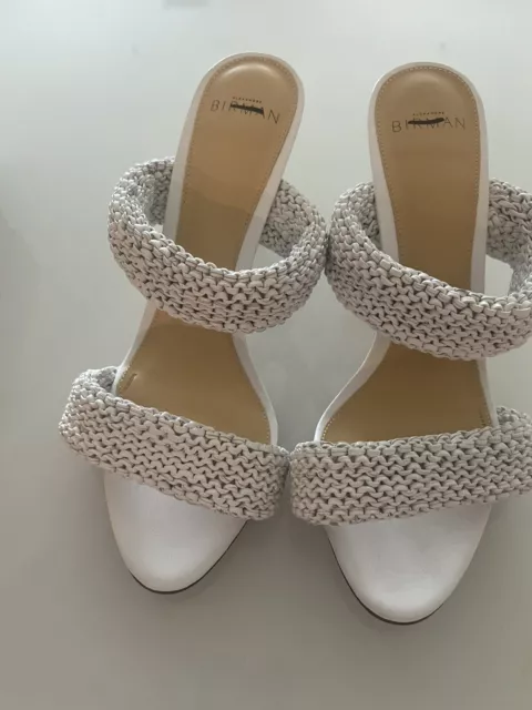 alexandre birman Alesia White Sandals Size 39 alexandre birman Alesia White Sandals Size 39