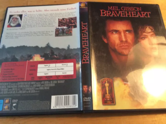 Braveheart [DVD] Mel Gibson Sophie Marceau
