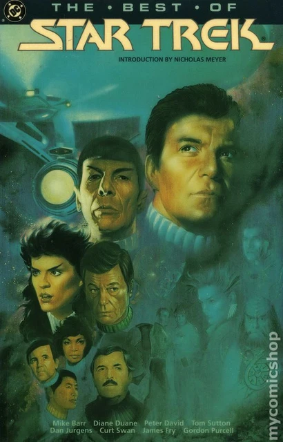 Best of Star Trek TPB #1-1ST FN 1991 Stock Image