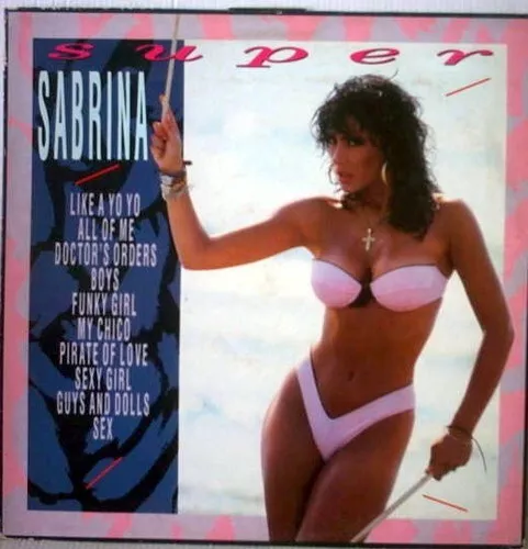 Super Sabrina Sabrina Salerno Lp Vinile 33 Giri