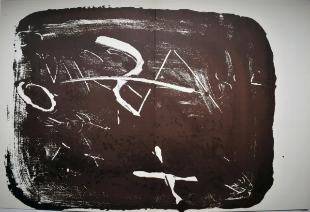 Antoni Tàpies - Litografía - Monotypes (1974)