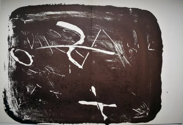 Antoni Tàpies - Litografía - Monotypes (1974) Antoni Tàpies - Litografía - Monotypes (1974)