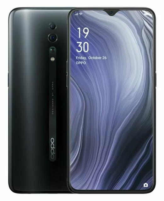 OPPO Reno Z - 128 Go - Noir (Débloqué) (Simple SIM)