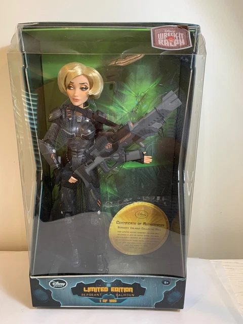 DISNEY LIMITED EDITION Wreck it Ralph Sergeant Calhoun Doll LE
