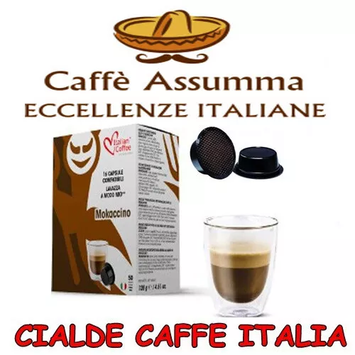 128 Capsule Mocaccino Compatibili Lavazza A Modo Mio 8 CONFEZIONI DA 16