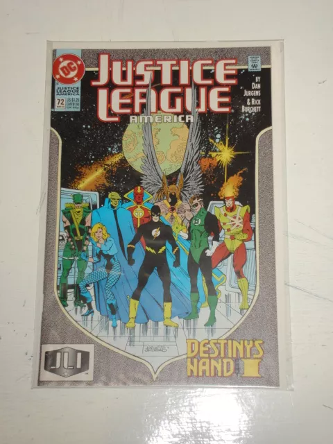 Justice League Of America #72 Vol 2 Jla Dc Comics Nm (9.4)  March 1993