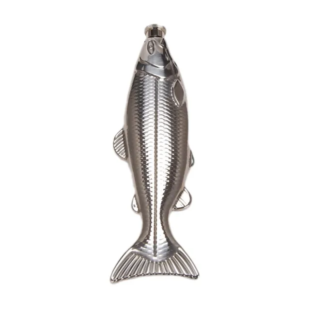 1 Set Fish-Shape Hip Flask 5Oz Bottle   Flask Stainless Steel Party2534