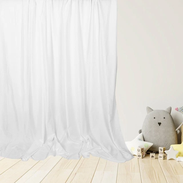 WHITE BACKDROP FOR Photoshoot - Photo Backdrop Wrinkle Free - 3x2.5m ...