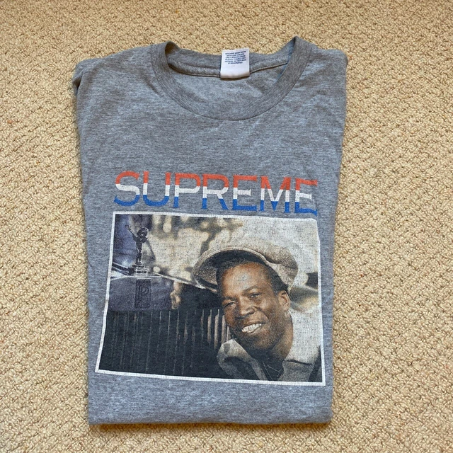 SS16 SUPREME BARRINGTON Levy Jah Life Grey T-Shirt XL 9/10 Slight