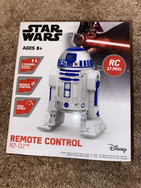 Star Wars R2D2 Droid Remote Control RC Speed 2-Way Motion, NEW IN BOX!