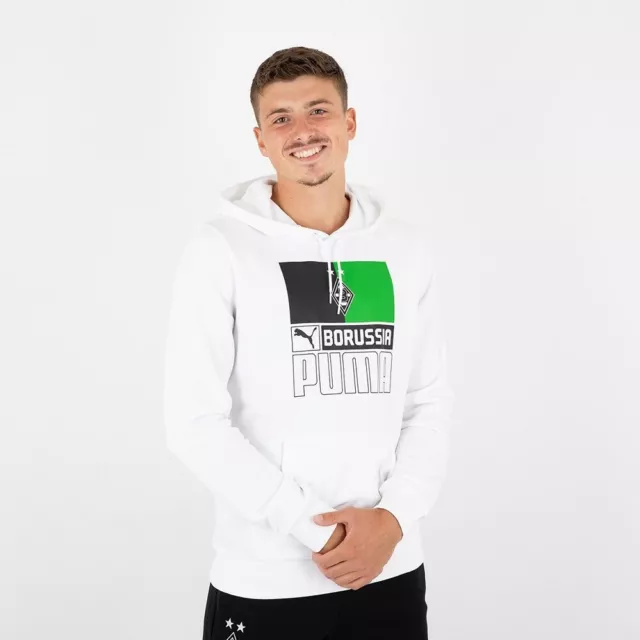Borussia Mönchengladbach Hoodie "FTBLCORE" weiß