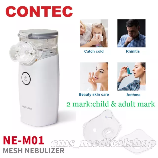 Nébuliser pulvérisateur de brume d'inhalateur portable pour enfants adultes