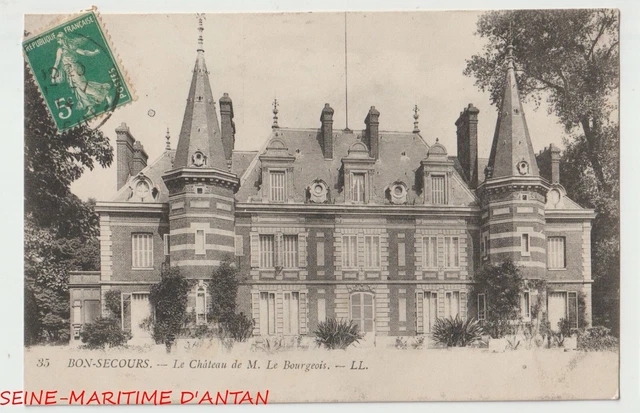 CPA 76 - Le Château de M Le Bourgeois (Bonsecours) Postcard