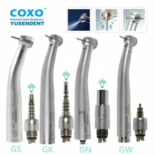 COXO Turbine Fiber Optic Dentaire pièce à main for KV/NSK/Sirona Coupler 6Hole