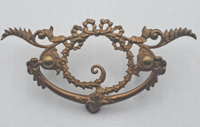 Vintage / Antique Drop Handle Drawer Pull Dresser Handle Furniture Hardware