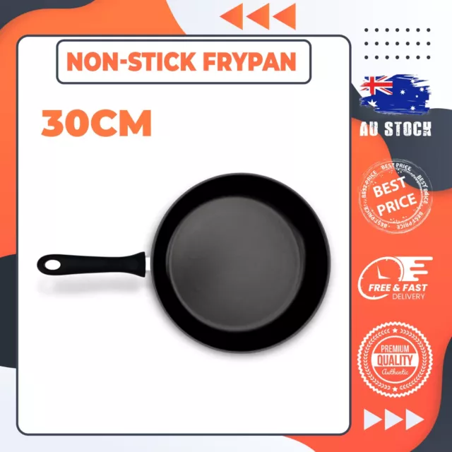 30cm Non-Stick Jumbo Frying Pan  Egg Pancake Frypan Cookware Tools Kitchen