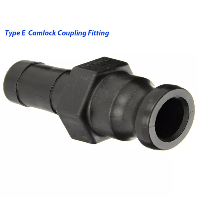 Camlock Hose Coupling Fitting, Male - Type E Cam & Groove 3/4''-3''
