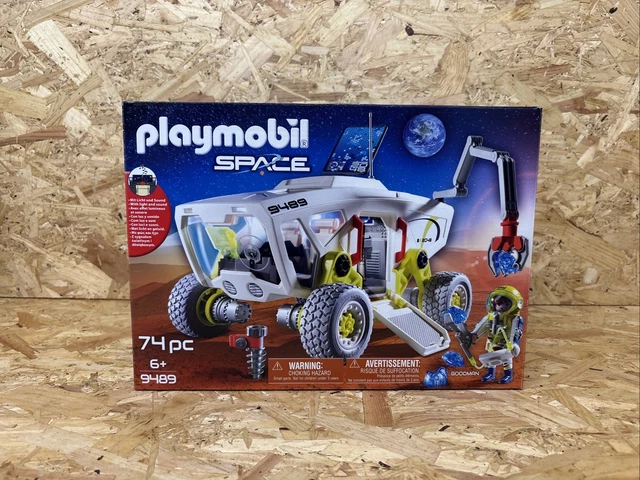 PLAYMOBIL 9489 SPACE Mars Research Vehicle with Interchangeable