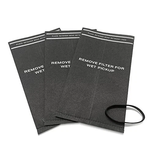 3 Wet Dry Filter Bags for 2 - 2.5 Gallon Shop Vac Vacuum Stinger Craftsman Husky