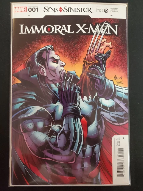 Immoral X-Men #1 1:25 Nauck Variant Marvel 2023 VF/NM Comics