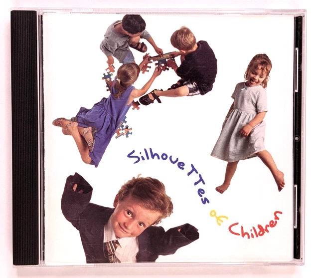 Rubberball Productions Silhouettes of Children CD Royalty-Free Stock Photos