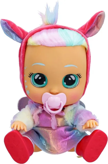 CRY BABIES Dressy Fantasy Hannah Doll -Cries Real Tears - New Kids Toy Age 18m+