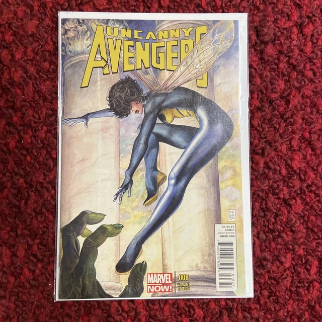 Uncanny Avengers #8 Manara Wasp Variant Marvel Comics Vf/Nm-