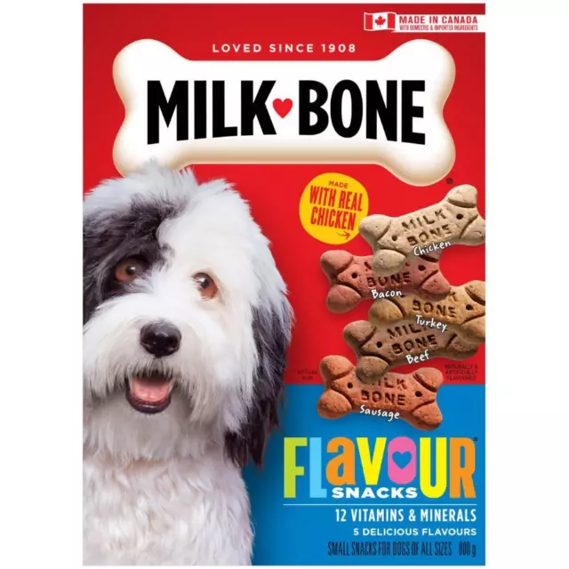 Flavour Snacks Dog Biscuits - 800 g