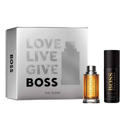 Hugo Boss The Scent For Men 2022 - Juego de regalo con spray EDT de 50 ml y desodor de 150 ml