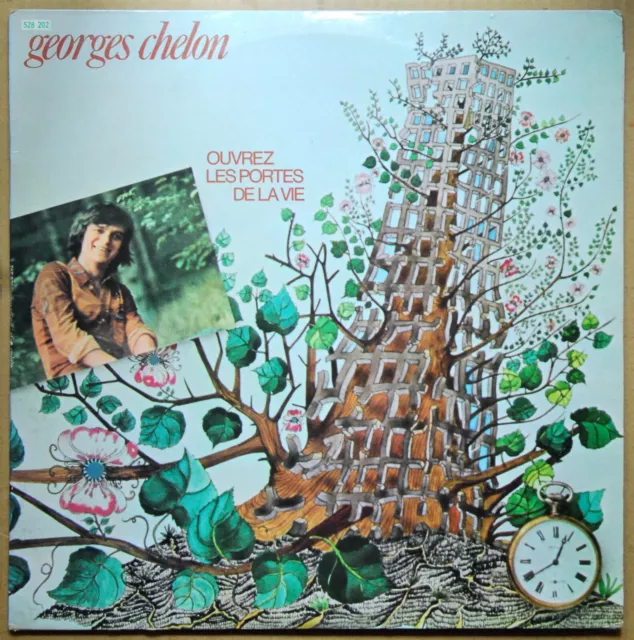 Lp 33 Tours - Georges Chelon - Ouvrez Les Portes De La Vie - Disques Meys - 1973