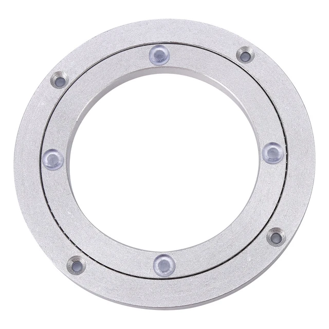 Heavy Duty Aluminium Alloy Rotating Bearing Plate Turntable Round Dining US
