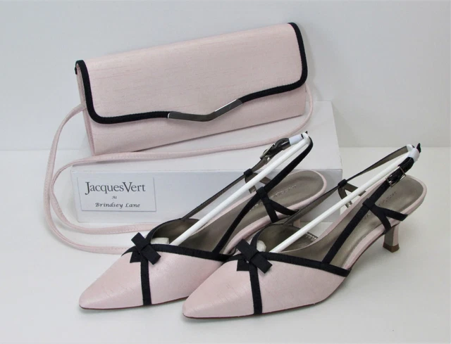 Navy and pink shoes and bag discount