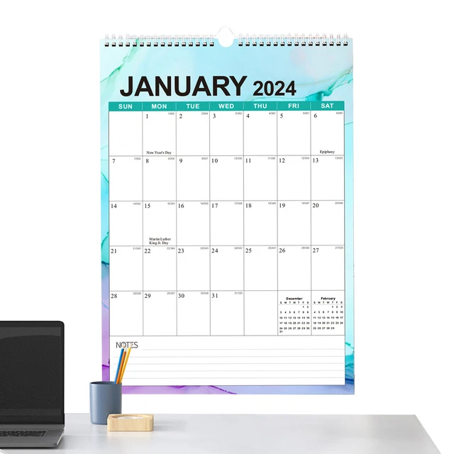 WALL PLANNER CALENDER Portrait Wall Planner Calendar January 2024 to
