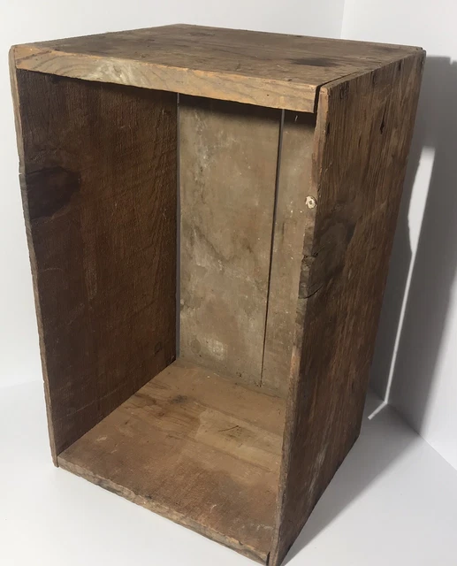 Vintage Barn Wood Box /Crate / Bin / Shelf / Primitive