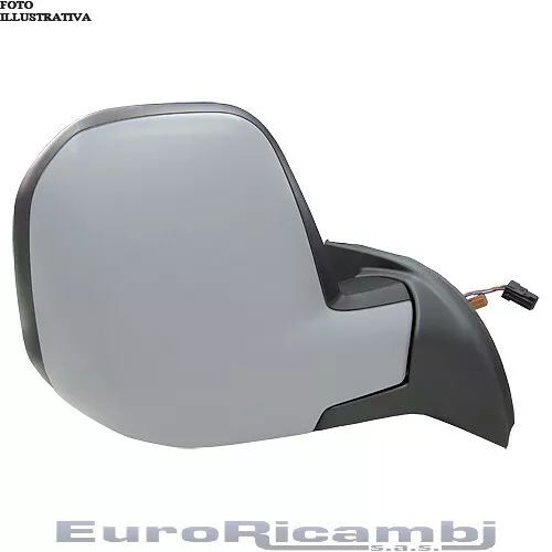 Specchio Per Peugeot Partner 08-13 Elettrico Termico Sonda Verniciabile Destro