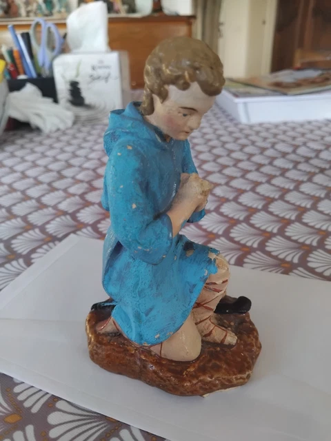 SANTON DEVINEAU LE conducteur de chameau 13,5 cm de haut Taille 5. EUR 45,00 - FR