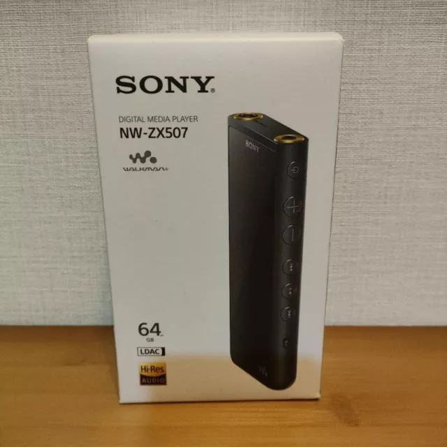 SONY WALKMAN NW-ZX507 64GB Hi-Res ZX Series Audio Player Black