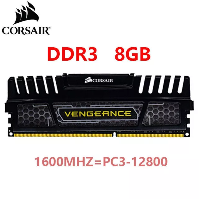 Corsair Vengeance DDR3 8GB 1600MHz PC3-12800 240pins Desktop RAM Memory DIMM