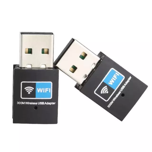 Jedel 802.11N 300Mbps Nano Wireless USB Dongle Mini WIFI Adapter Retail With CD