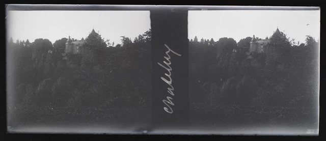 FRANCE Photo Plaque de verre NEGATIF Vintage VR11d4  