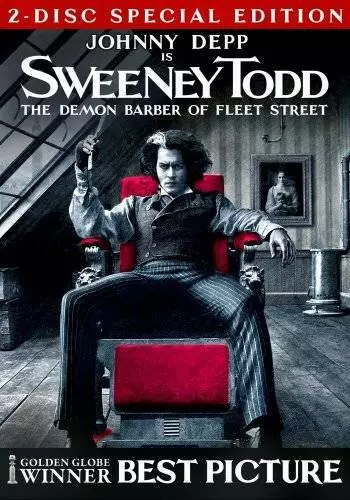 Sweeney Todd - The Demon Barber of Fleet Street (Two-Disc Special Co - VERY GOOD