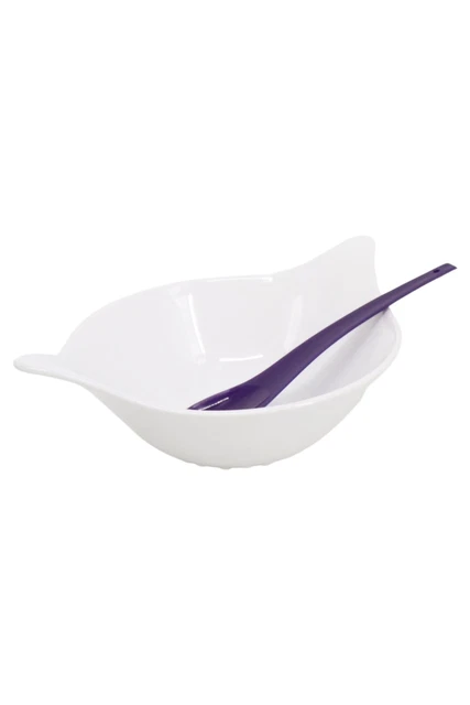 KOZIOL Ciotola Serviera Bianca Ø 24 cm Plastica