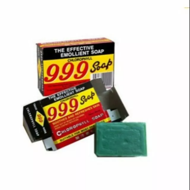 Soap Bars emollient chlorophyll 999 x 4 Bars