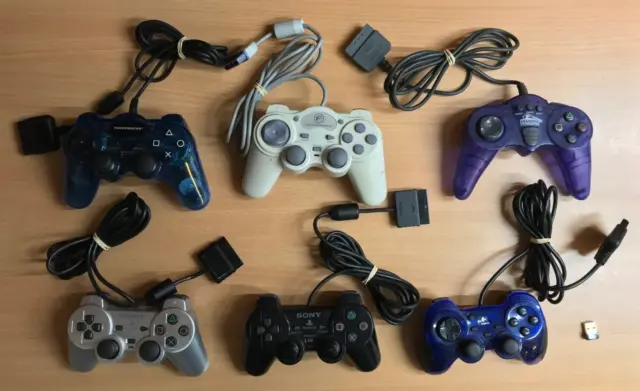 Playstation Controllers - Bulk lot of 6