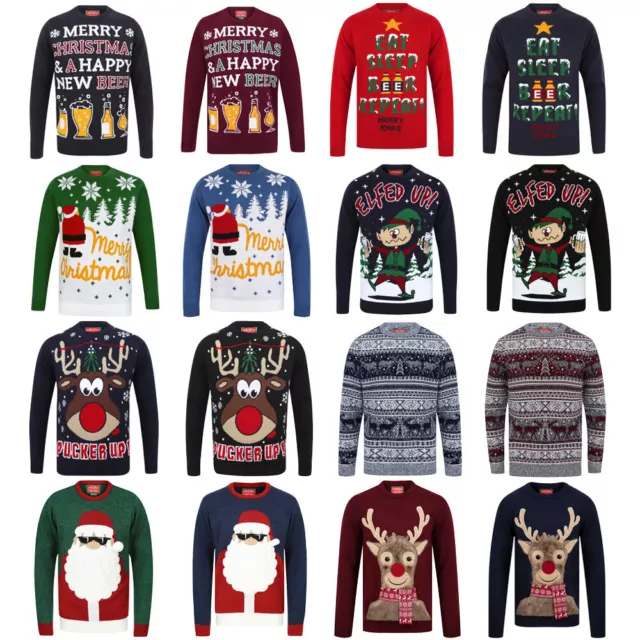 Rude reindeer deals christmas jumper