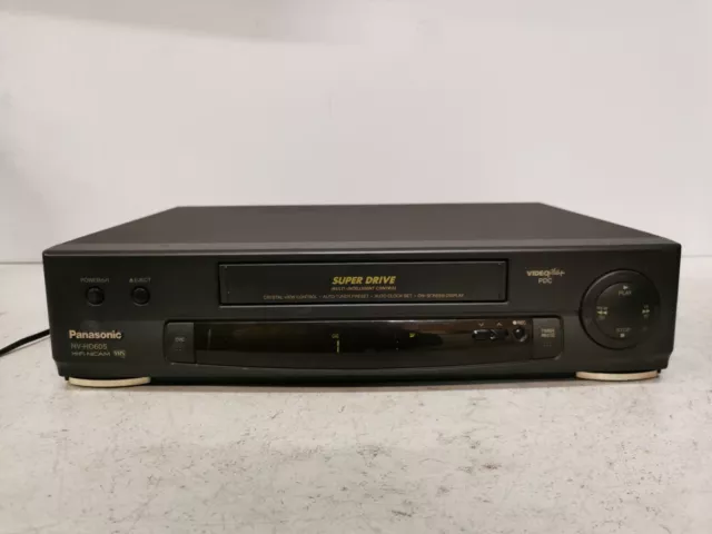 Panasonic VHS Video HiFi Nicam Recorder Model: NV-HD605