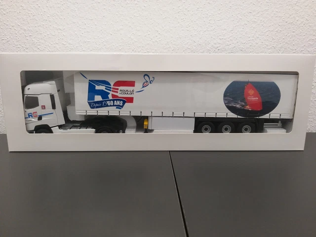 COLLECTOR ELIGOR LBS camion Semi remorque TAUTLINER RENAULT T 520