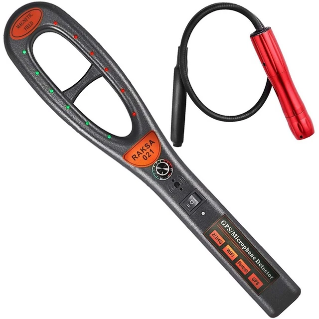 Raksa 021 scanner di sicurezza portatile auto wireless rilevatore di segnale GPS per De X7H2