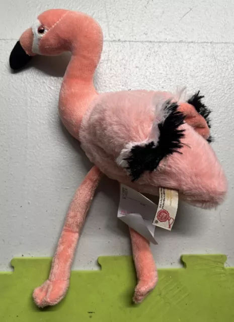 Keel Toys Pink Flamingo Soft Toy Plush Dangly Legs Shelf Sitter Medium 36cm Long